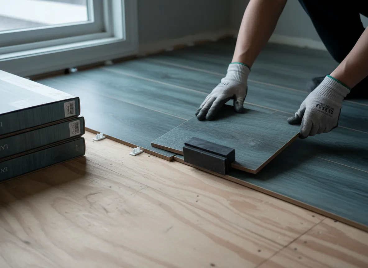 Luxury Vinyl Plank Installation company in Bradford, IA
